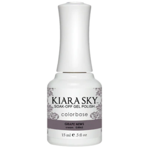 Kiara Sky All In One - Soak Off Gel Polish 0.5oz - 5062 GRAPE NEWS!