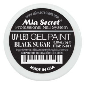 Gel Paint Black Sugar