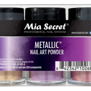 Metallic Nail Art Powder Collection